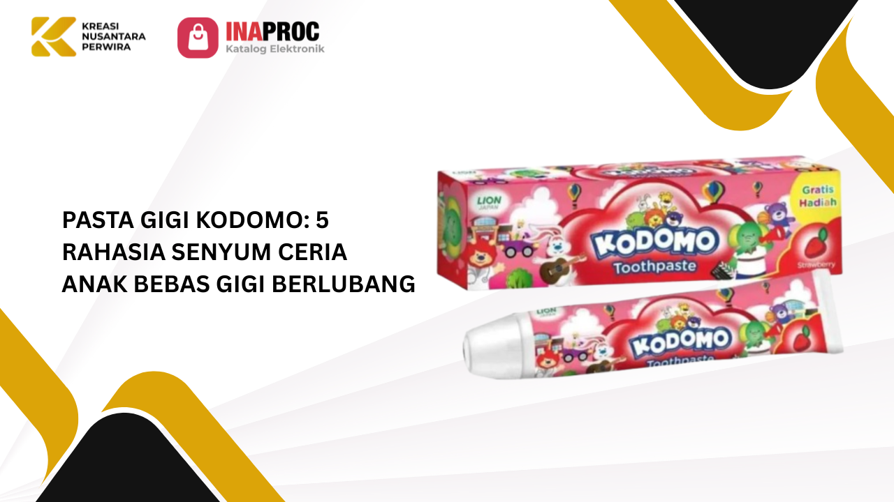 Lihat detail produk Pasta Gigi Komodo kami di e-Katalog Inaproc Kreasi Nusantara Perwira