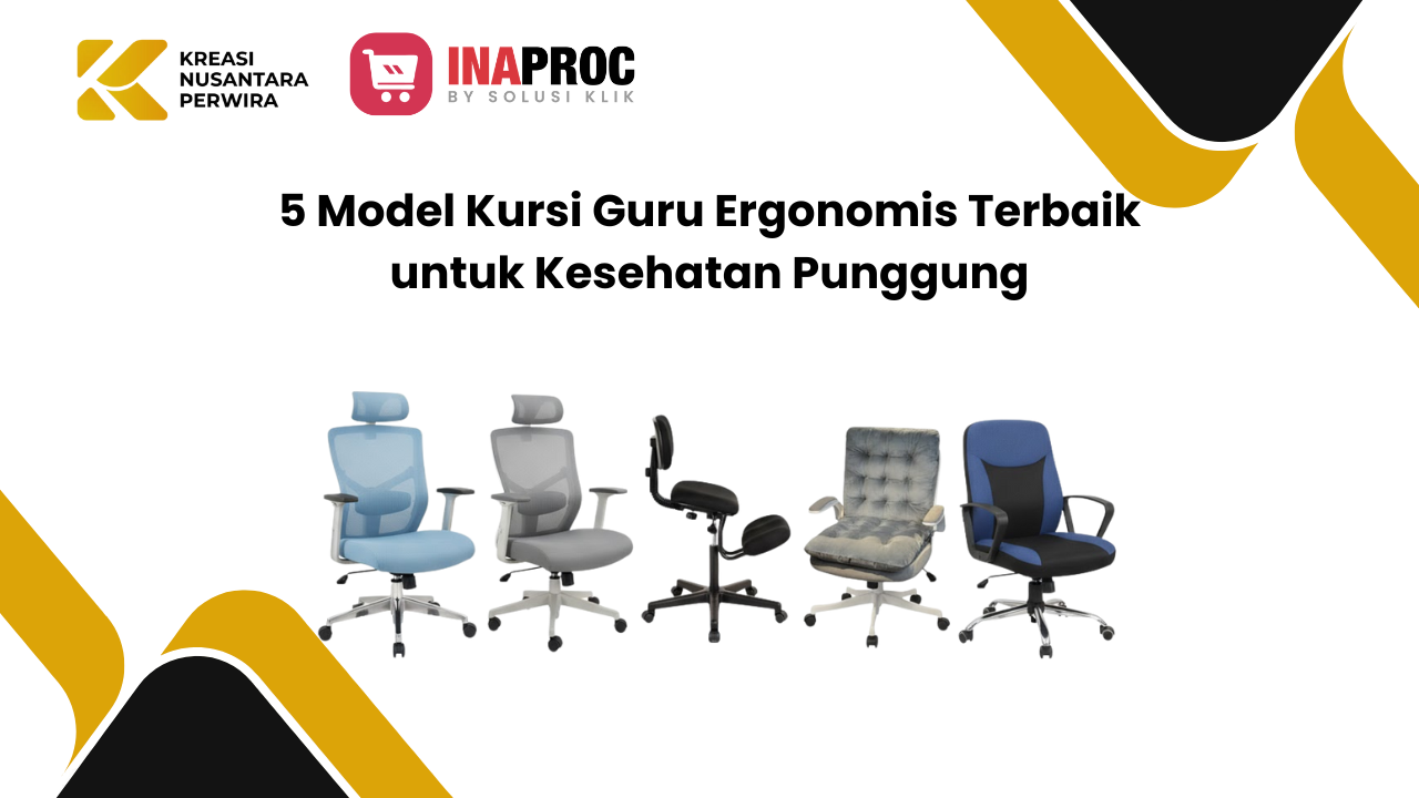 Kursi Guru Ergonomis