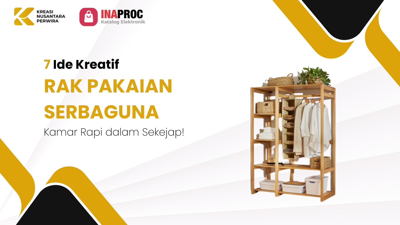 7 Ide Kreatif RAK PAKAIAN SERBAGUNA Kamar Rapi dalam Sekejap!