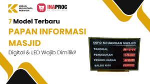 Papan Informasi Masjid