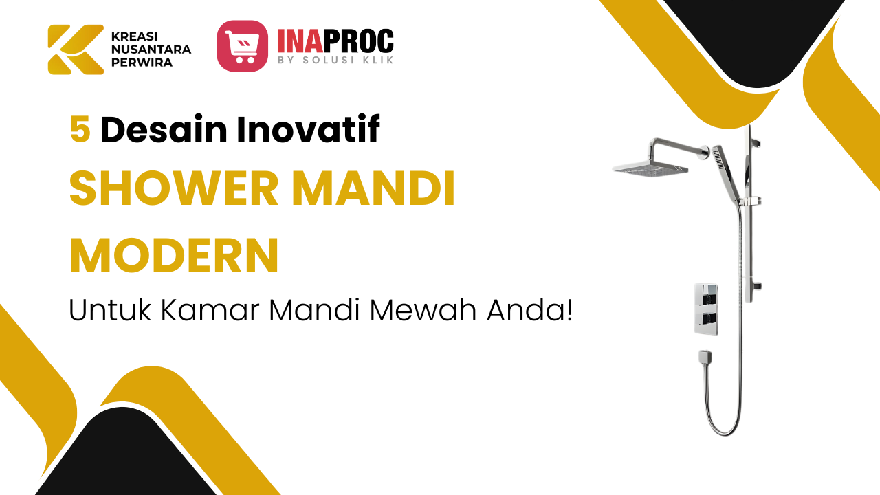 Shower Mandi Modern: 5 Desain Paling Inovatif untuk Kamar Mandi Mewah Anda