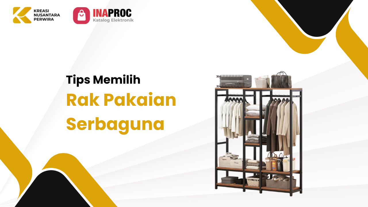 Tips Memilih Rak Pakaian Serbaguna