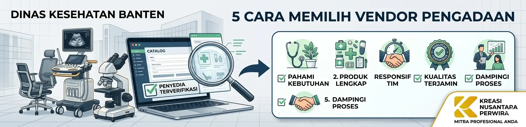 Pengadaan Dinas Kesehatan Banten : 5 cara Mememilih Vendor